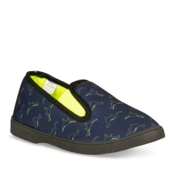 Chaussons MARINE Garçon Motif Dinosaure A Enfiler