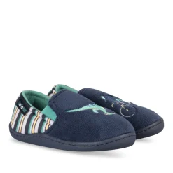 Chaussons MARINE Garçon Motif Animal A Enfiler