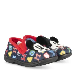 Chaussons MARINE Garçon Motif Multicolore A Enfiler