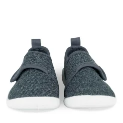 Chaussons MARINE Garçon Motif Uni Scratch