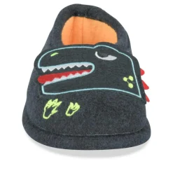 Chaussons MARINE Garçon Motif Dinosaure A Enfiler