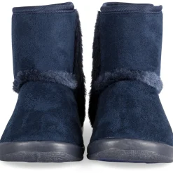 Chaussons MARINE Garçon Motif Uni Scratch