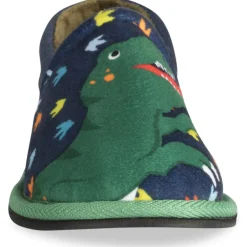Chaussons MARINE Garçon Motif Animal A Enfiler
