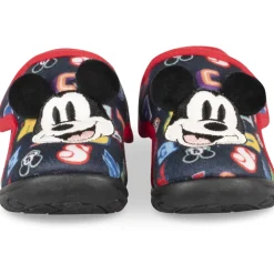 Chaussons MARINE Garçon Motif Uni Scratch