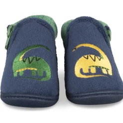 Chaussons MARINE Garçon Motif Animal Fermeture éclair