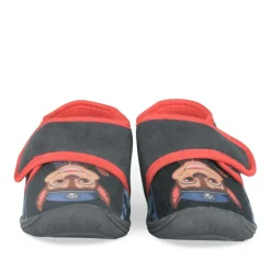 Chaussons MARINE Garçon Motif Uni Scratch