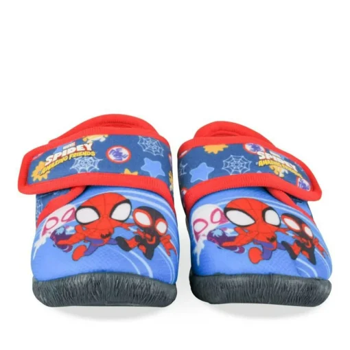 Chaussons MARINE Garçon Motif Uni Scratch