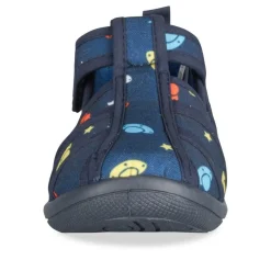 Chaussons MARINE Garçon Motif Uni Scratch