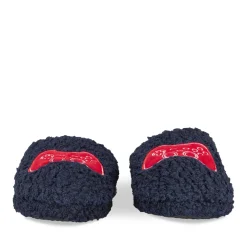 Chaussons MARINE Garçon Motif Uni A Enfiler