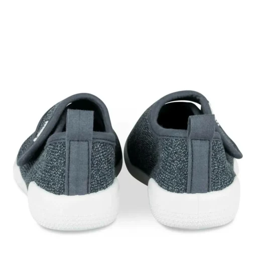 Chaussons MARINE Garçon Motif Uni Scratch