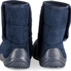 Chaussons MARINE Garçon Motif Uni Scratch