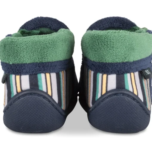 Chaussons MARINE Garçon Motif Animal Fermeture éclair