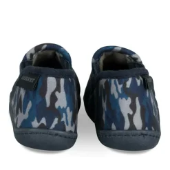 Chaussons MARINE Garçon Motif Uni A Enfiler
