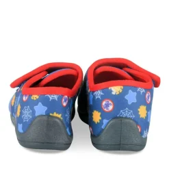 Chaussons MARINE Garçon Motif Uni Scratch