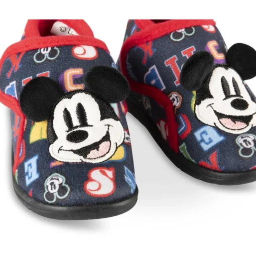 Chaussons MARINE Garçon Motif Uni Scratch