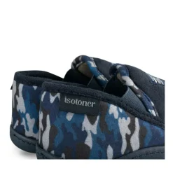 Chaussons MARINE Garçon Motif Uni A Enfiler
