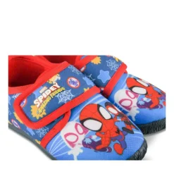 Chaussons MARINE Garçon Motif Uni Scratch