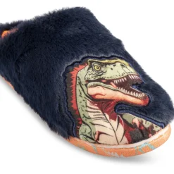 Chaussons MARINE Garçon Motif Dinosaure A Enfiler