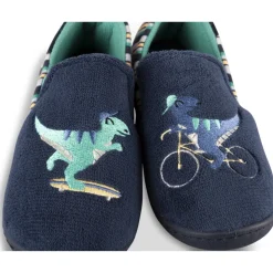 Chaussons MARINE Garçon Motif Animal A Enfiler