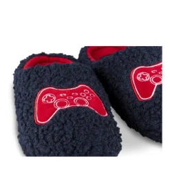 Chaussons MARINE Garçon Motif Uni A Enfiler