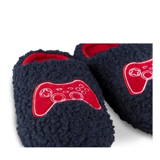 Chaussons MARINE Garçon Motif Uni A Enfiler