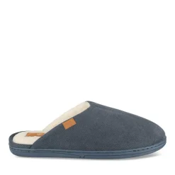 Chaussons MARINE Homme Motif Uni A Enfiler