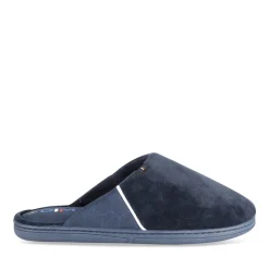 Chaussons MARINE Homme Motif Uni A Enfiler