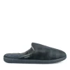 Chaussons MARINE Homme Motif Uni A Enfiler