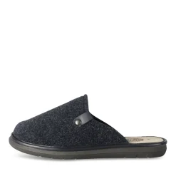 Chaussons MARINE Homme Motif Uni A Enfiler