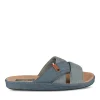 Chaussons MARINE Homme Motif Uni A Enfiler