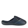 Chaussons MARINE Homme Motif Uni A Enfiler