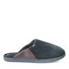 Chaussons MARINE Homme Motif Uni A Enfiler