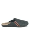 Chaussons MARINE Homme Motif Uni A Enfiler