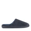 Chaussons MARINE Homme Motif Uni A Enfiler