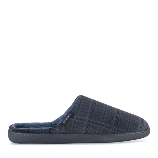 Chaussons MARINE Homme Motif Uni A Enfiler