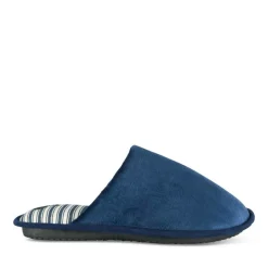 Chaussons MARINE Homme Motif Uni A Enfiler
