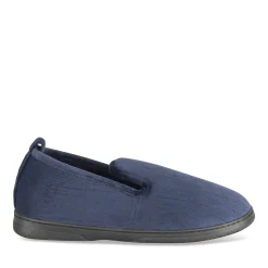 Chaussons MARINE Homme Motif Uni A Enfiler