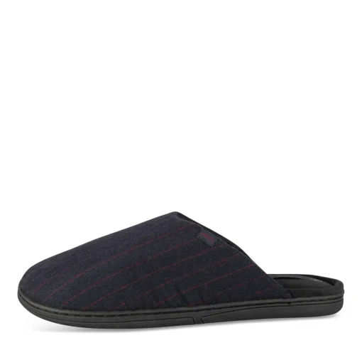 Chaussons MARINE Homme Motif Uni A Enfiler