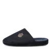 Chaussons MARINE Homme Motif Uni A Enfiler
