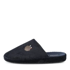 Chaussons MARINE Homme Motif Uni A Enfiler