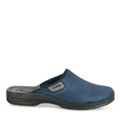 Chaussons MARINE Homme Motif Uni A Enfiler