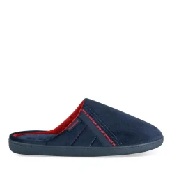 Chaussons MARINE Homme Motif Uni A Enfiler