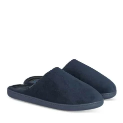 Chaussons MARINE Homme Motif Uni A Enfiler