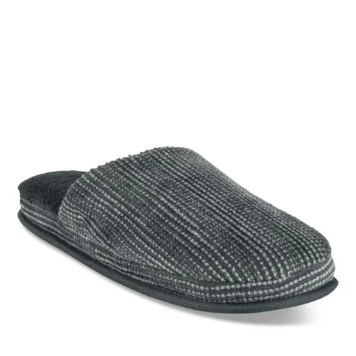 Chaussons MARINE Homme Motif Uni A Enfiler