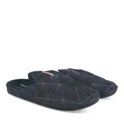 Chaussons MARINE Homme Motif Uni A Enfiler