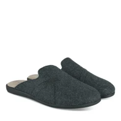 Chaussons MARINE Homme Motif Uni A Enfiler