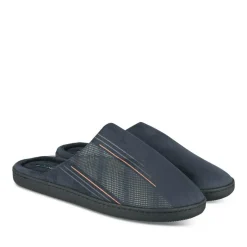 Chaussons MARINE Homme Motif Uni A Enfiler