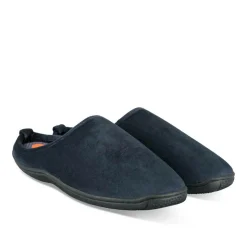 Chaussons MARINE Homme Motif Uni A Enfiler
