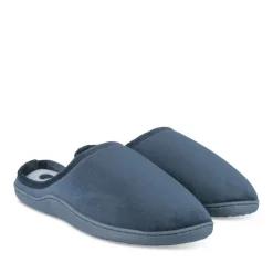 Chaussons MARINE Homme Motif Uni A Enfiler