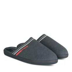 Chaussons MARINE Homme Motif Uni A Enfiler